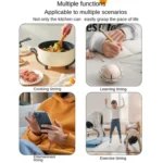 Kitchen Mechanical Timer Reminder Visual Time Manager Magnetic Suction Alarm Clock - Image 9