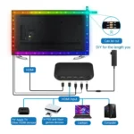 HDMI 2.0-PRO Smart Ambient TV Led Backlight Led Strip Lights Kit Work With TUYA APP Alexa Voice Google Assistant - Image 7