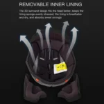SOMAN Motorcycle Dual Lens Riding Peel-Off Full Coverage Helmet - Image 8