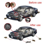 SJZ-021 Car Ultrasonic Rat Repeller Car Engine Mouse Repellent - Image 2