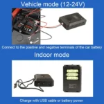SJZ-021 Car Ultrasonic Rat Repeller Car Engine Mouse Repellent - Image 9