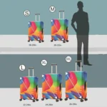 Luggage Protective Cover Travel Trolley Case Dustproof Sleeve - Image 5