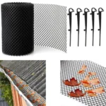 Plastic Gutter Guard Prevent Leaves or Debris From Clogging Downspouts and Drains - Image 2