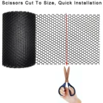 Plastic Gutter Guard Prevent Leaves or Debris From Clogging Downspouts and Drains - Image 4