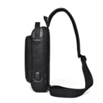 WEIXIER X318 Single Shoulder Crossbody Male Waterproof Anti-Theft Small Backpack - Image 10