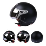 GXT Electric Vehicle Half Cover Helmet Four Seasons Retro Helmet - Image 5