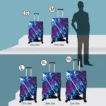 Graffiti Luggage Dust Cover Outdoor Travel Thick Elastic Luggage Protective Cover - Image 3
