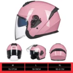 GXT Electric Vehicle Four Seasons Sun Protection & Windshield Double Lens Helmet - Image 3