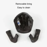 GXT Electric Vehicle Four Seasons Sun Protection & Windshield Double Lens Helmet - Image 6