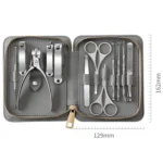 12 in 1 Stainless Steel Nail Trimming and Polishing Tool Set - Image 3
