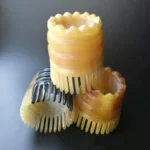 Cylindrical Horn Comb Short Shampoo Brush, Color Random Delivery - Image 2