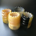Cylindrical Horn Comb Short Shampoo Brush, Color Random Delivery - Image 3