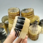 Cylindrical Horn Comb Short Shampoo Brush, Color Random Delivery - Image 6