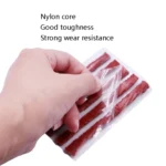 5pcs /Pack Long Car Fast Tire Patch Adhesive Strips Motorcycle Bike Adhesive Strip Tire Repair Tools - Image 4