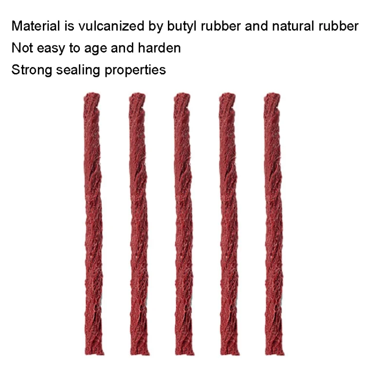 TBD06037165_4.webp 5pcs /Pack Long Car Fast Tire Patch Adhesive Strips Motorcycle Bike Adhesive Strip Tire Repair Tools - Image 5