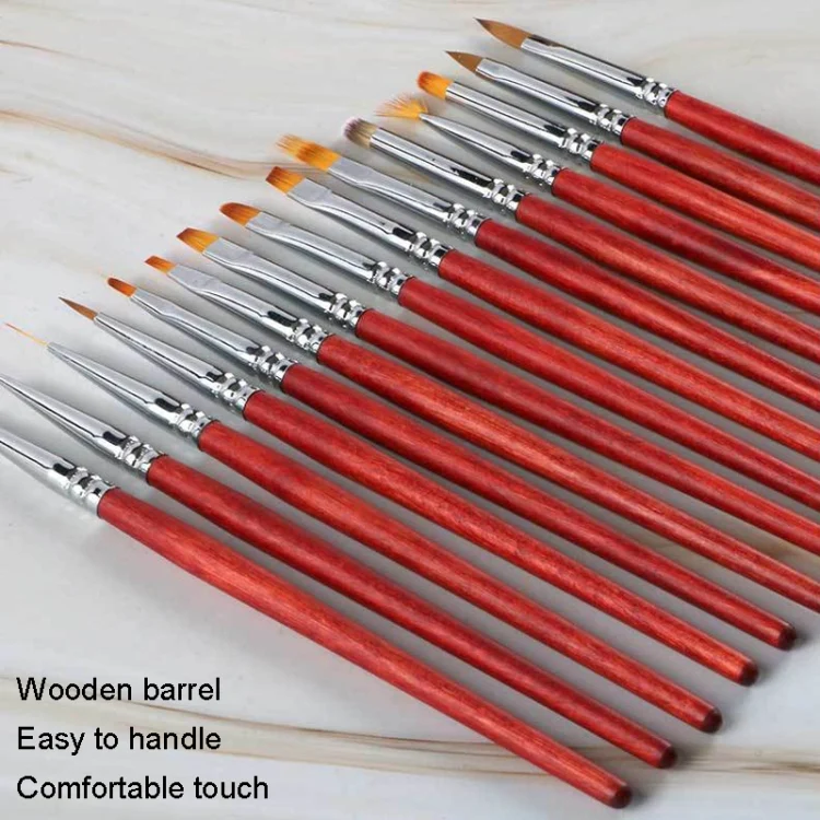 TBD06037172_B5.webp Wooden Rod Nail Brush Beauty Armor Tools Color Painting Pen Drawing Pen - Image 6