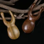 Gold Sandalwood Solid Wood Massage Eye Scraping And Nose Massage, Color Random Delivery - Image 4