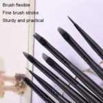 Wooden Pole Manicure Drawing Pen Light Therapy Painting Pen - Image 4