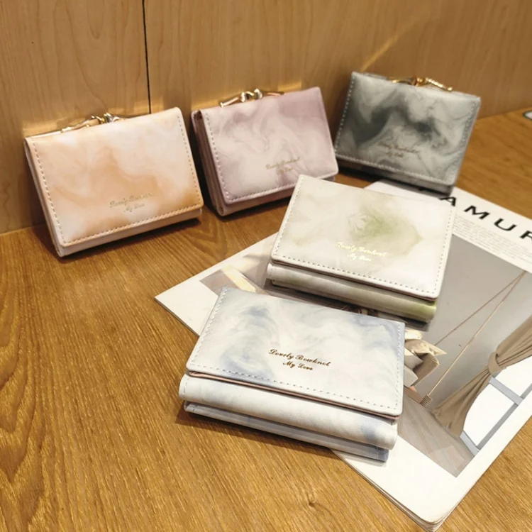 TBD06037212_B1.webp Ink Painting Elements Tri-fold Wallet Mini Portable Wallet - Image 2