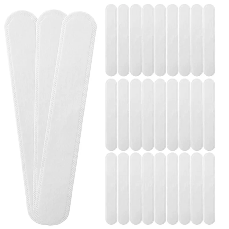 TBD06037221_B2.webp 10pcs /Pack Disposable Hat Brim Stickers Shirt Collar Anti-Dirty Sweat-Absorbing Stickers - Image 3