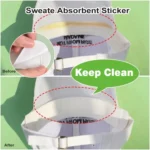 10pcs /Pack Disposable Hat Brim Stickers Shirt Collar Anti-Dirty Sweat-Absorbing Stickers - Image 5