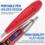 ANENG VD700 2pcs Sound and Light Alarm Non-contact Digital Display Sensor Multi-function Test Pen - Image 5