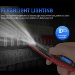 ANENG VD700 2pcs Sound and Light Alarm Non-contact Digital Display Sensor Multi-function Test Pen - Image 9