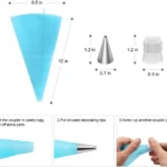 22 In 1 Aluminum Alloy Cake Turntable Piping Tip Set DIY Baking Tools - Image 3
