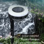 Outdoor Solar LED Dual Light Source Ground Plug Light - Image 8