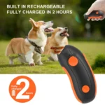 Ultrasonic Pet Trainer Handheld Sonic Dog Repeller Portable Electronic Dog Trainer - Image 6