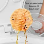Household Octopus Wall Mounted Soft Rubber Toilet Brush - Image 10