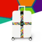 Cross Luggage Strap Without Combination Lock