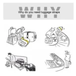 Cross Luggage Strap Without Combination Lock - Image 4