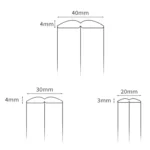 PVC Household Transparent Anti-collision Strip Furniture Soft Edge Protector - Image 3