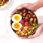 Double-Layer Stainless Steel Bowl With Lid Children Dinner Insulated Rice Bowl - Image 7