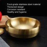 Stainless Steel Double Thickened Cold Noodle Bowl Rice Bowl - Image 4