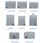 BUBM 8pcs/set Multifunctional Travel Suitcase Clothing Sorting Storage Bag - Image 3