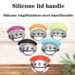 Universal Silicon Pot Lid Handle Kitchenware Accessories - Image 5