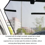 Automobile Automatic Lift Glass Window Sunshade - Image 5