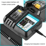 For Makit DC18RA / DC18RC 14.4V-18V Cordless Power Tool Battery Charger - Image 5