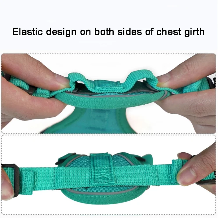 TBD06037462_B3.webp Pet Vest Harness + Traction Rope Set Reflective Breathable Dog Cat Harness - Image 4