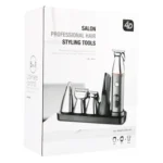 5 In 1 Haircut Digital Display Water Washing Shaver Nose Hair Electric Push Shear Set - Image 13