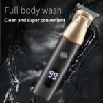 5 In 1 Haircut Digital Display Water Washing Shaver Nose Hair Electric Push Shear Set - Image 4