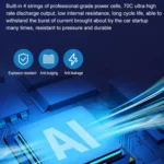 Car Start Battery Emergency Power Supply Car Air Pump - Image 11