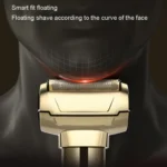 Men Haircut Shaving Knife 2 In 1 Set - Image 5