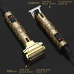 Men Haircut Shaving Knife 2 In 1 Set - Image 8