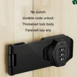 Screw Installation Cabinet Door Combination Lock Anti-Theft Drawer Lock - Image 5