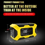 E-FAST 12V Motorcycle Car Battery Emergency Start Charger - Image 3