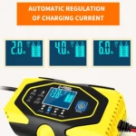 E-FAST Car Battery Charging LED Current Voltage Power Display Charger - Image 9