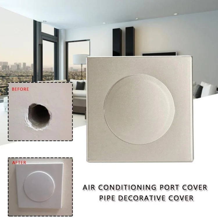 TBD06037537_B6.webp Square Air Conditioning Hole Decoration Cover Wall Hole Plug - Image 7